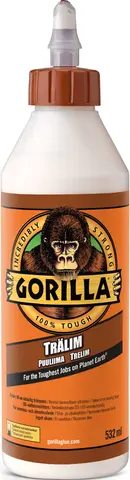 Gorilla trelim stor flaske 532ml med en innovativ påføringskork