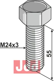 Bolt M24x3x55 Amazone