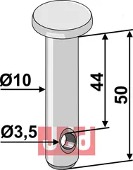 Splitt bolt Ø10x50