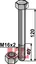 Bolt  M16x2x120 - 8.8 m. Låsemutter