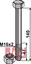Bolt  M16x2x140 - 8.8 m. L&#229;semutter