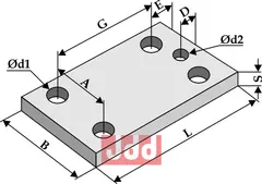 Beslag 130x10x100