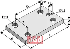 Beslag 150x10x100