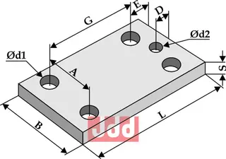 Beslag 150x10x100