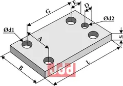 Beslag 130x12x80