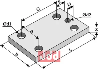 Beslag 150x12x80