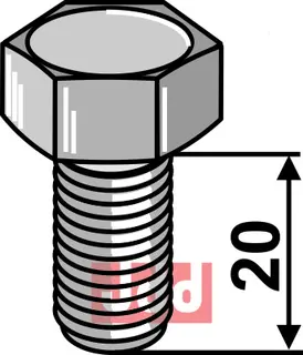 Bolt M12x1,25 - 12.9