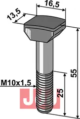 Bolt M10x1,5x55 - 10.9