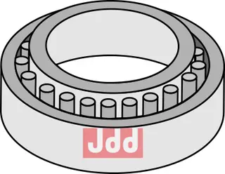 Taper roller bearing Passer til ukjent merke