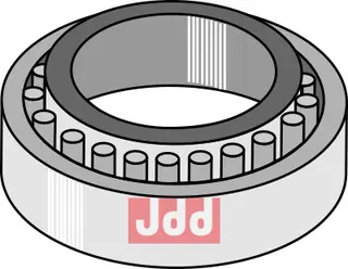 Taper roller bearing Passer til ukjent merke