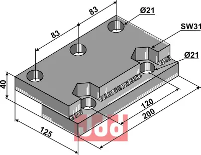 Plate - JDD Utstyr