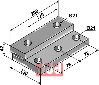 Plate - JDD Utstyr