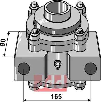 Lagerhus komplett uten fett Passer til lager 31-0414