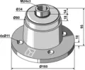 Lager/Ø120 Til Amazone primera DMC 3000 - 4500
