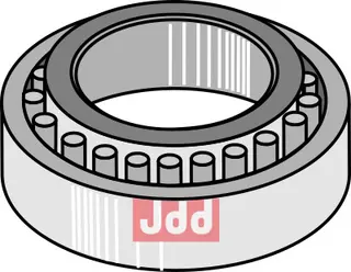 Taper roller bearing Ø30 Ø30 - Passer til ukjent merke