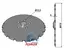 Såskive til Väderstad Ø410x5 mm, Rapid 300-800