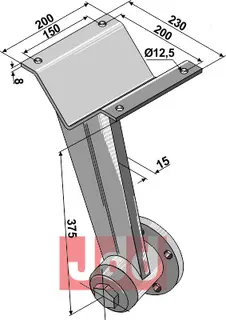 Holder for talllerken - forsterket