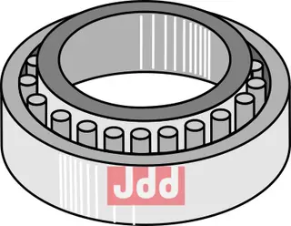 Taper roller bearing Ø45 Ø45, passer til ukjente modeller