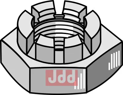 KronMutter – M30x1,5 - JDD Utstyr