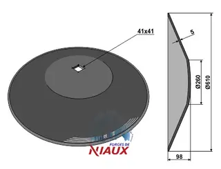 Tallerken glatt610x5 Niaux