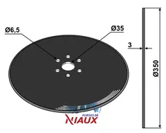 Tallerken Ø350x3 Kuhn/Huard