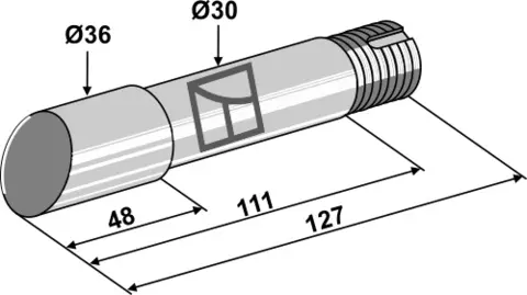 Bolt M25x1,5 M25x1,5