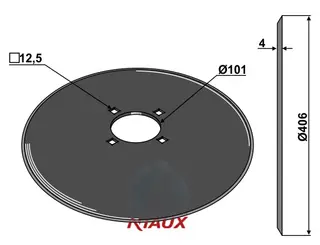Skiveskjær Ø406x4 Hatzenbichler