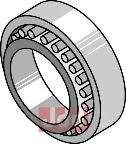Taper roller bearing Ø62 Ø62 mm, passer til ukjent merke