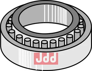 Taper roller bearing Passer til ukjent merke