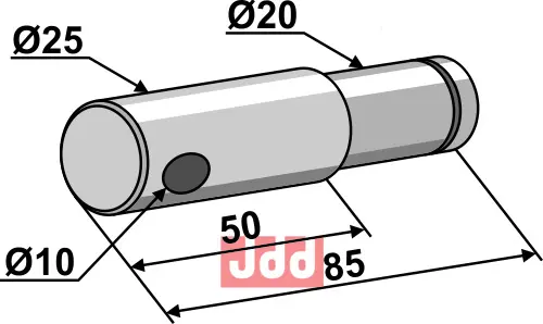 Aksel Ø25 - JDD Utstyr