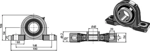 Lager 45 hull 45, avst. 146
