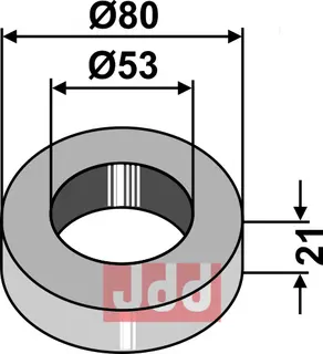 Avstands foring -21mm