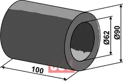 Avstands foring - 100mm