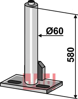 Holder for justerings spindel