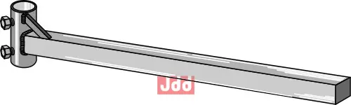 Holder for teleskop regulering -1850mm - JDD Utstyr