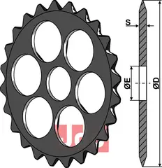 Mellemring  Ø575mm Dal-Bo