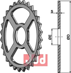 Mellemring  &#216;530mm