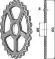 Pakkerring Ø520 hull 114
