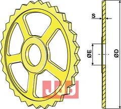 Mellemring – Ø480mm Väderstad