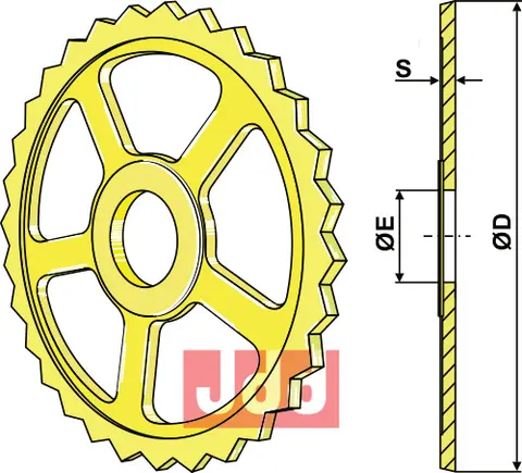 Knusering til Väderstad Ø480mm, Rexius 500-1230