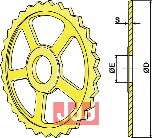 Mellemring – Ø480mm - JDD Utstyr