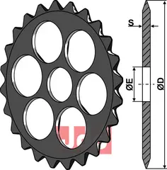 Mellemring  Ø530mm Dal-Bo