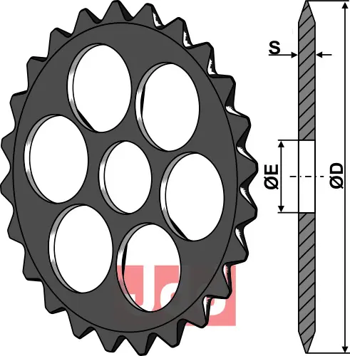 Mellemring  Ø530mm - JDD Utstyr