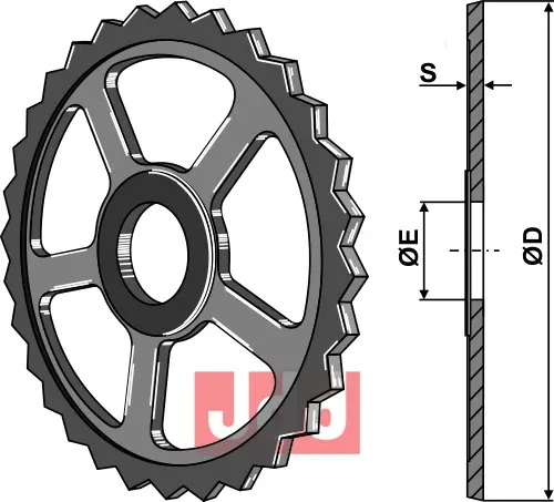 Mellemring  Ø530mm - JDD Utstyr