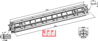 Jordpakkervalse  - 1995mm Lemken