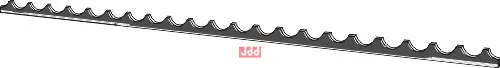 Avskraper bom 40x8x2000 - JDD Utstyr