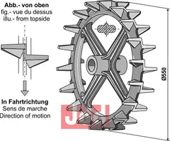 Knastring Ø550mm