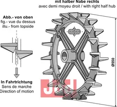 Knastring Ø550mm