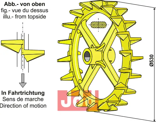 Knastring Ø530mm - JDD Utstyr