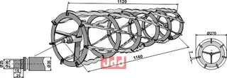 Jordpakkervalse  - 1160mm Kongskilde